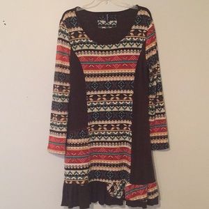 Ladies polyester/spandex dress